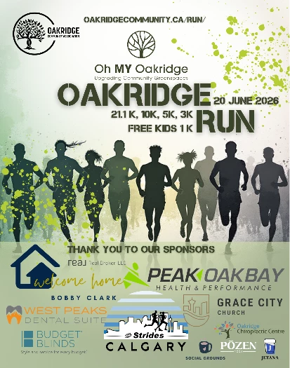 Oakridge Run Poster