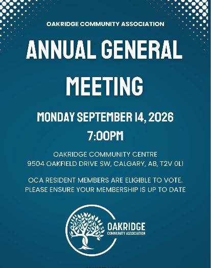 Annual General Meeting, July 2026 AGM Poster