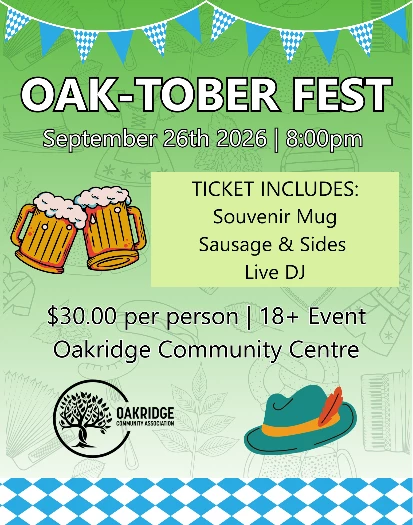 Oaktober Fest, July 2026 Oaktober Fest Poster