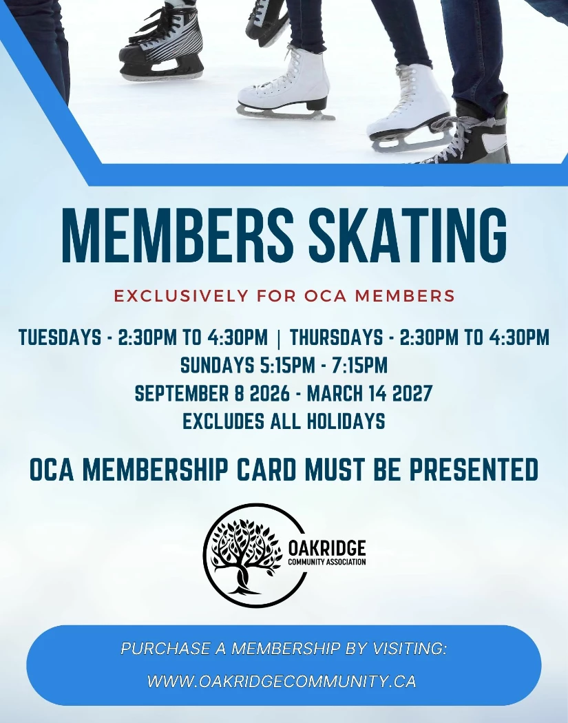 Members skating poster for 2025